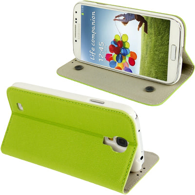 Gravel Texture  Leather Case with Holder for Galaxy S IV / i9500
