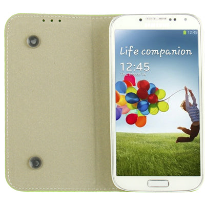 Gravel Texture  Leather Case with Holder for Galaxy S IV / i9500