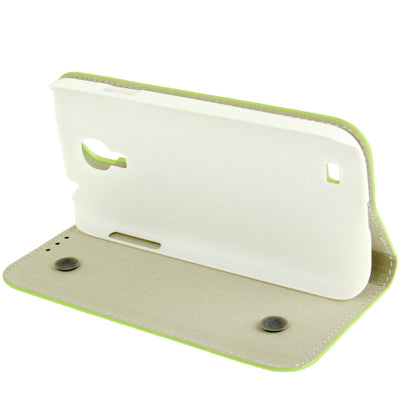 Gravel Texture  Leather Case with Holder for Galaxy S IV / i9500