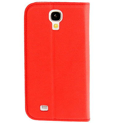 Gravel Texture  Leather Case with Holder for Galaxy S IV / i9500