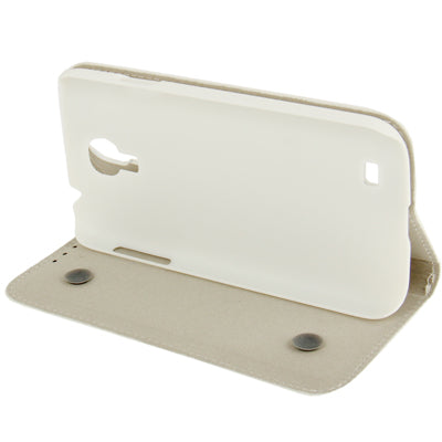 Gravel Texture  Leather Case with Holder for Galaxy S IV / i9500