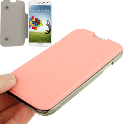 Horizontal Flip Leather Case with Sleep / Wake-up Function for Galaxy S IV / i9500