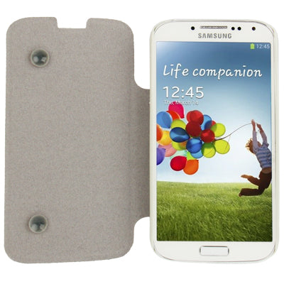 Horizontal Flip Leather Case with Sleep / Wake-up Function for Galaxy S IV / i9500