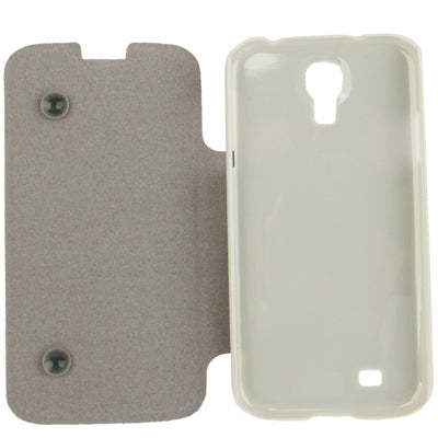Horizontal Flip Leather Case with Sleep / Wake-up Function for Galaxy S IV / i9500