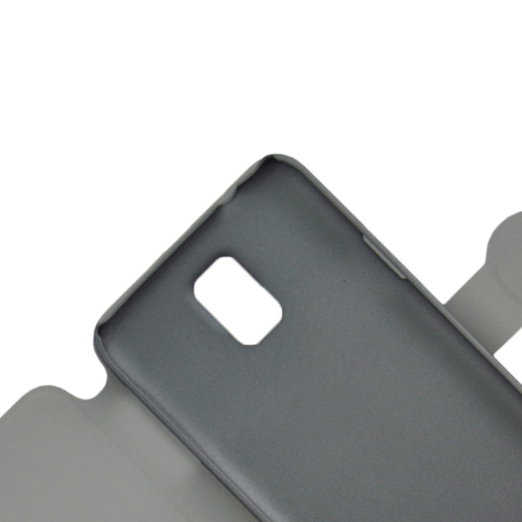 Coin Shape Magnetic Buckle Wood Texture Leather Case with Holder for Galaxy S5 / G900
