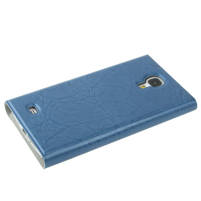 Wallet Style Diamond Encrusted Roots Texture Horizontal Flip Leather Case for Galaxy S IV / i9500