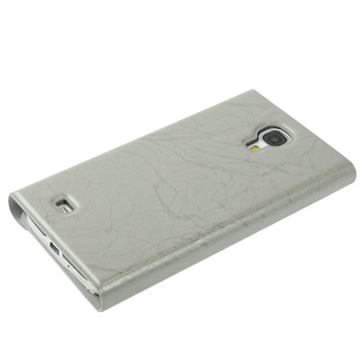 Wallet Style Diamond Encrusted Roots Texture Horizontal Flip Leather Case for Galaxy S IV / i9500
