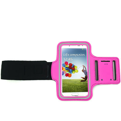 Universal PU Sports Armband Case with Earphone Hole for Galaxy S 3 / i9300, S 4 / i9500