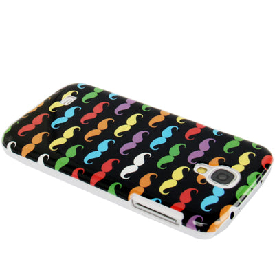 Moustache Pattern Plastic Case for Galaxy S IV / i9500