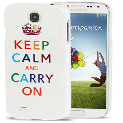British Propaganda Posters Pattern Plastic Case for Galaxy S IV / i9500