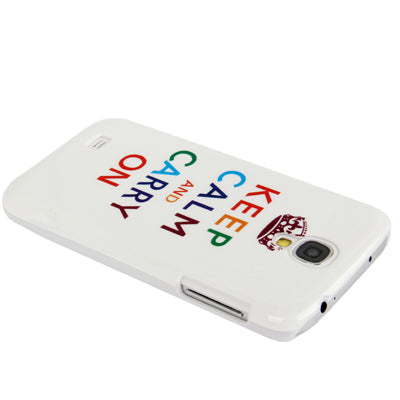 British Propaganda Posters Pattern Plastic Case for Galaxy S IV / i9500