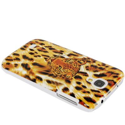 Leopard Pattern Plastic Case for Galaxy S IV / i9500