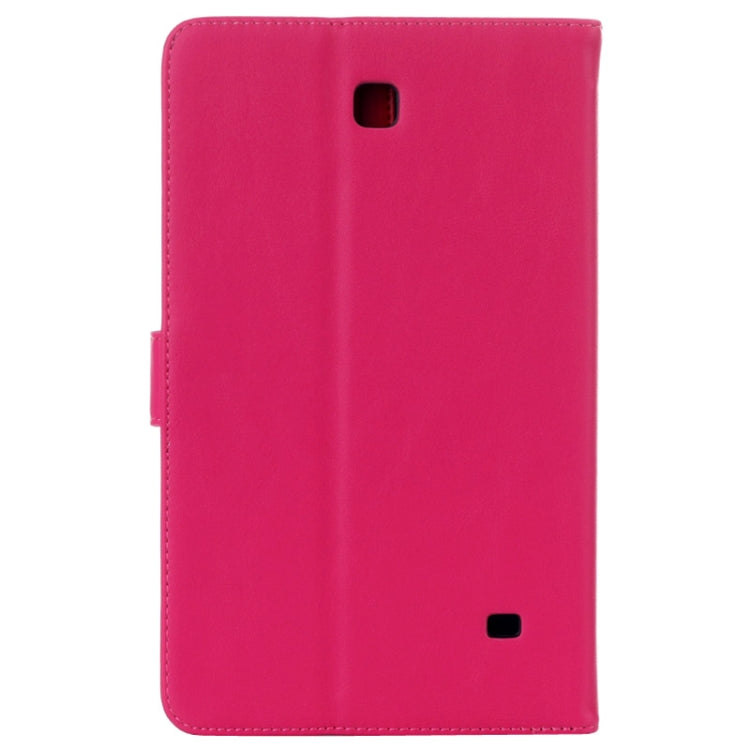 Horizontal Flip Leather Case with Holder for Galaxy Tab 4 8.0 / T330