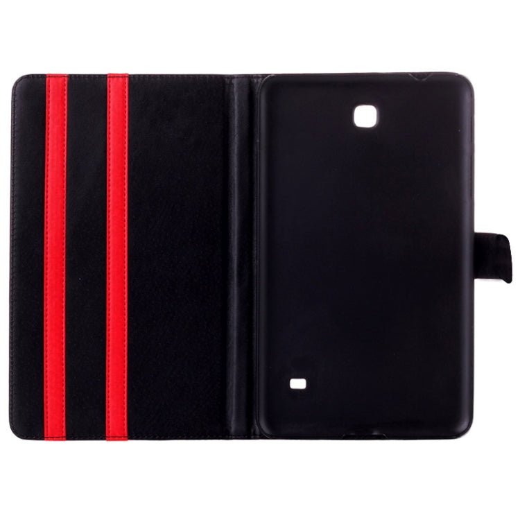 Horizontal Flip Leather Case with Holder for Galaxy Tab 4 8.0 / T330