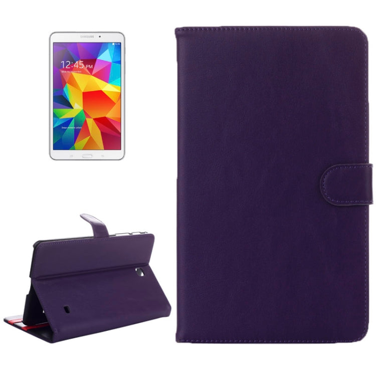 Horizontal Flip Leather Case with Holder for Galaxy Tab 4 8.0 / T330
