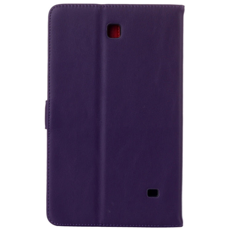 Horizontal Flip Leather Case with Holder for Galaxy Tab 4 8.0 / T330
