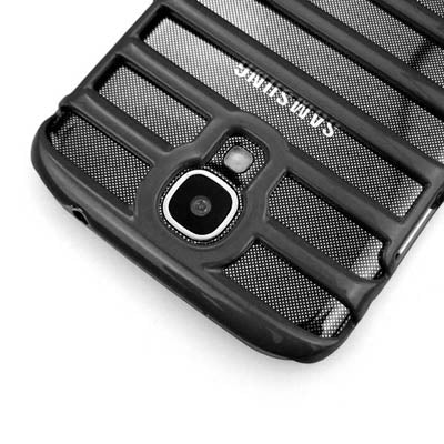 ENKAY Ladder Style Hollow Plastic Case for Galaxy S IV / i9500