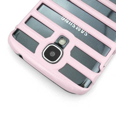 ENKAY Ladder Style Hollow Plastic Case for Galaxy S IV / i9500