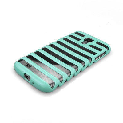 ENKAY Ladder Style Hollow Plastic Case for Galaxy S IV / i9500