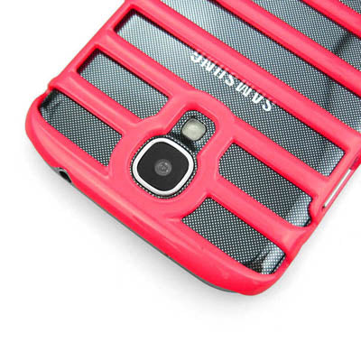 ENKAY Ladder Style Hollow Plastic Case for Galaxy S IV / i9500