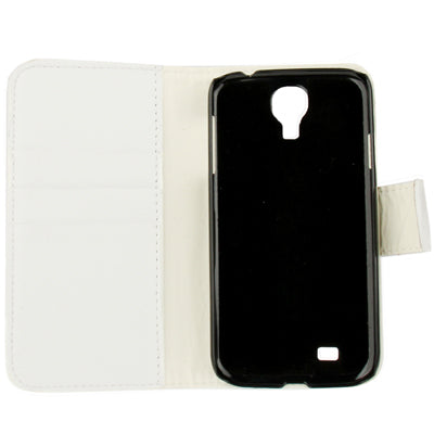 Lichi Texture Flip Leather Case Cover with Credit Card Slots & Belt Clip for Galaxy S IV / i9500