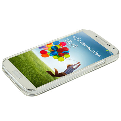 Clothes Pattern Hollow LED Changed Sense Flash Light Effect Pasting Metal Plastic Case for Galaxy S IV / i9500