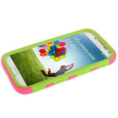 2 in 1 Anti-skid (Plastic + Silicon) Combination Case for Galaxy S IV / i9500
