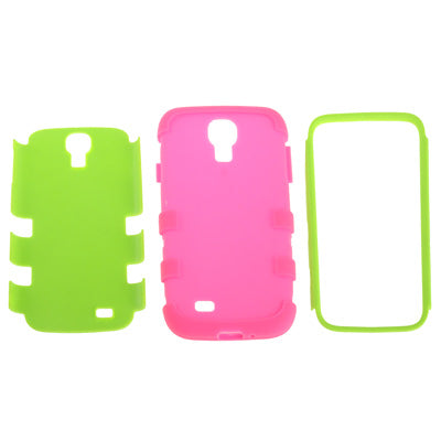 2 in 1 Anti-skid (Plastic + Silicon) Combination Case for Galaxy S IV / i9500