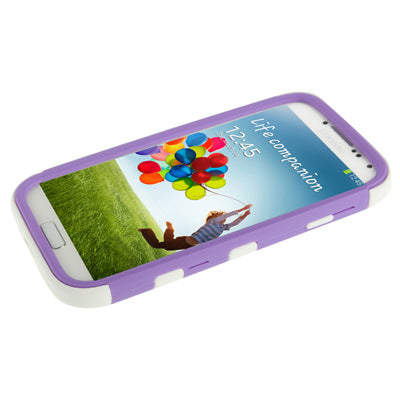2 in 1 Anti-skid (Plastic + Silicon) Combination Case for Galaxy S IV / i9500