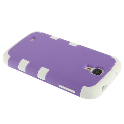 2 in 1 Anti-skid (Plastic + Silicon) Combination Case for Galaxy S IV / i9500