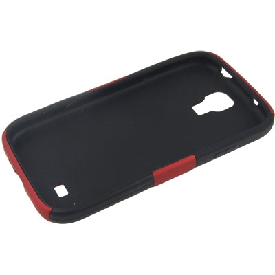 Plastic + Silicon Combination Case with Retractable Holder for Galaxy S IV / i9500