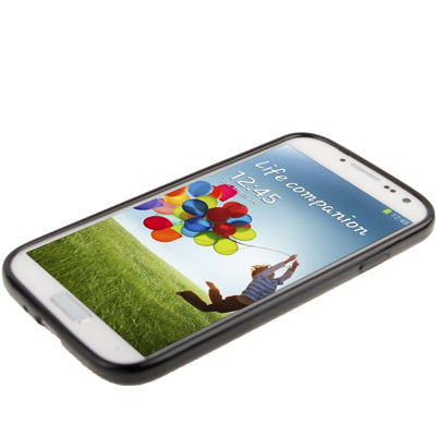 Pure Color Protection TPU Case for Galaxy S IV / i9500(Black)