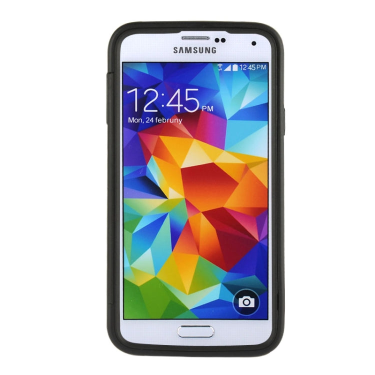 Touch Screen Flip Frosted TPU Case for Galaxy S5 / G900