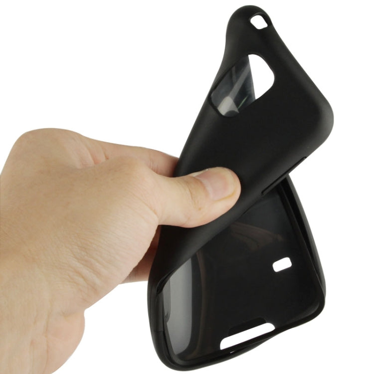 Touch Screen Flip Frosted TPU Case for Galaxy S5 / G900