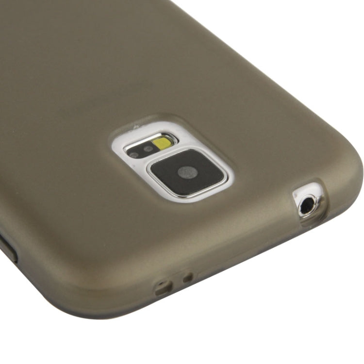 Touch Screen Flip Frosted TPU Case for Galaxy S5 / G900