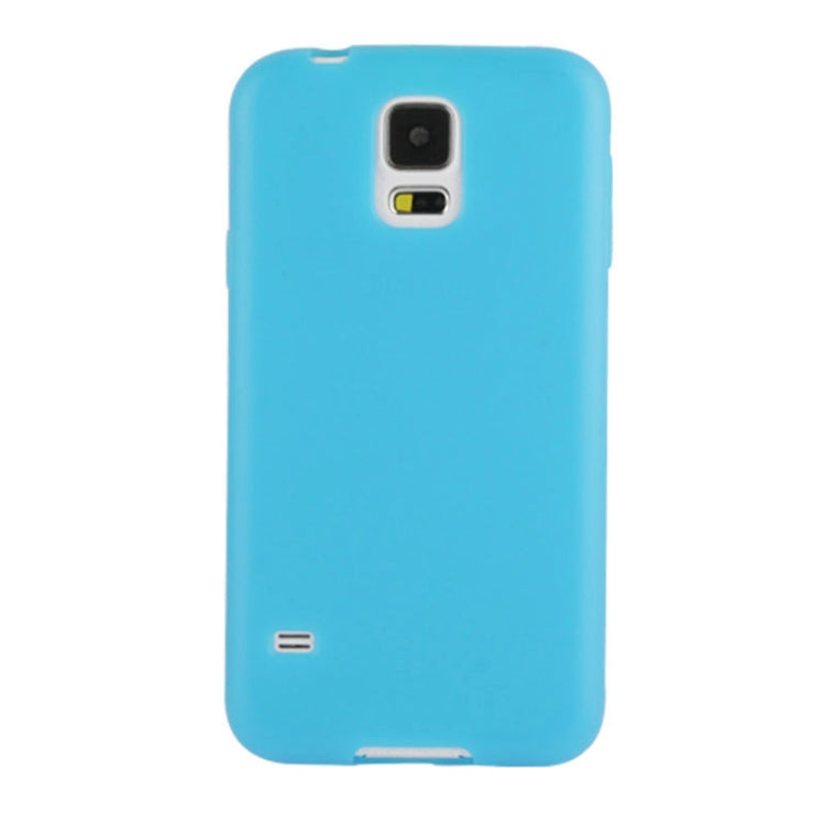 Touch Screen Flip Frosted TPU Case for Galaxy S5 / G900