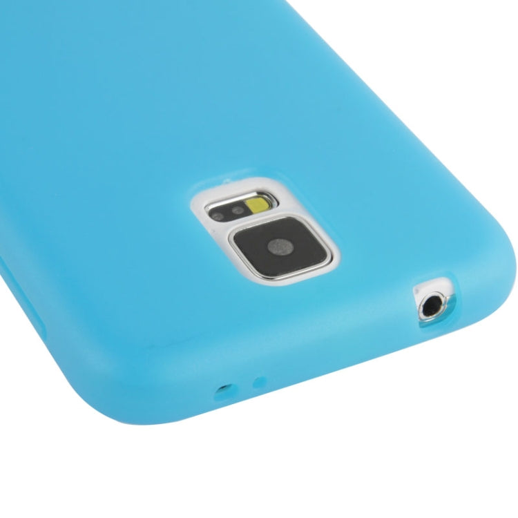 Touch Screen Flip Frosted TPU Case for Galaxy S5 / G900