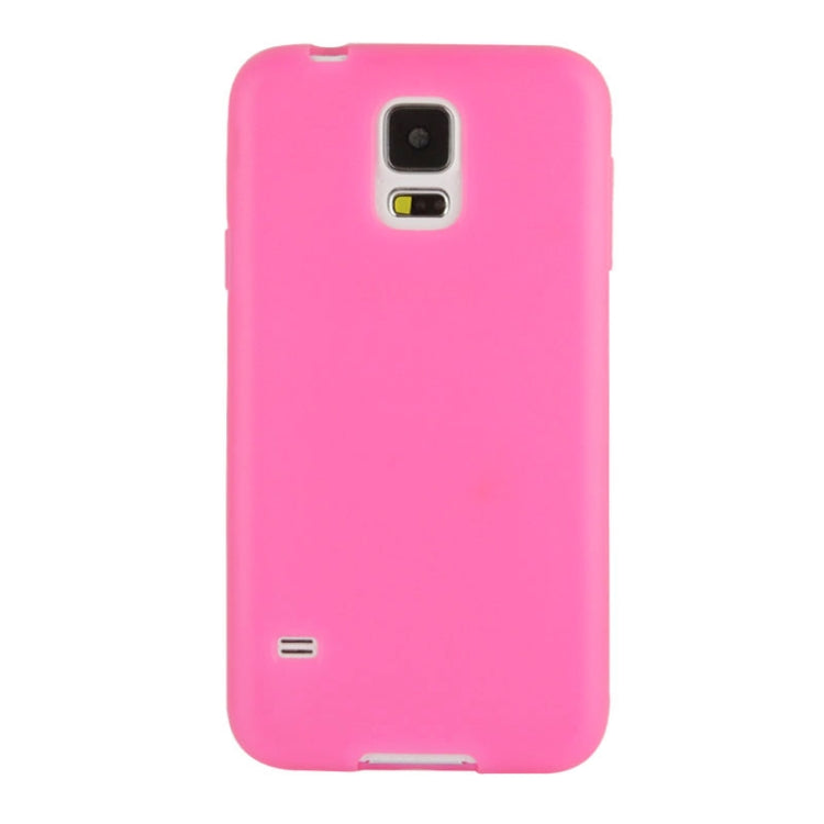 Touch Screen Flip Frosted TPU Case for Galaxy S5 / G900