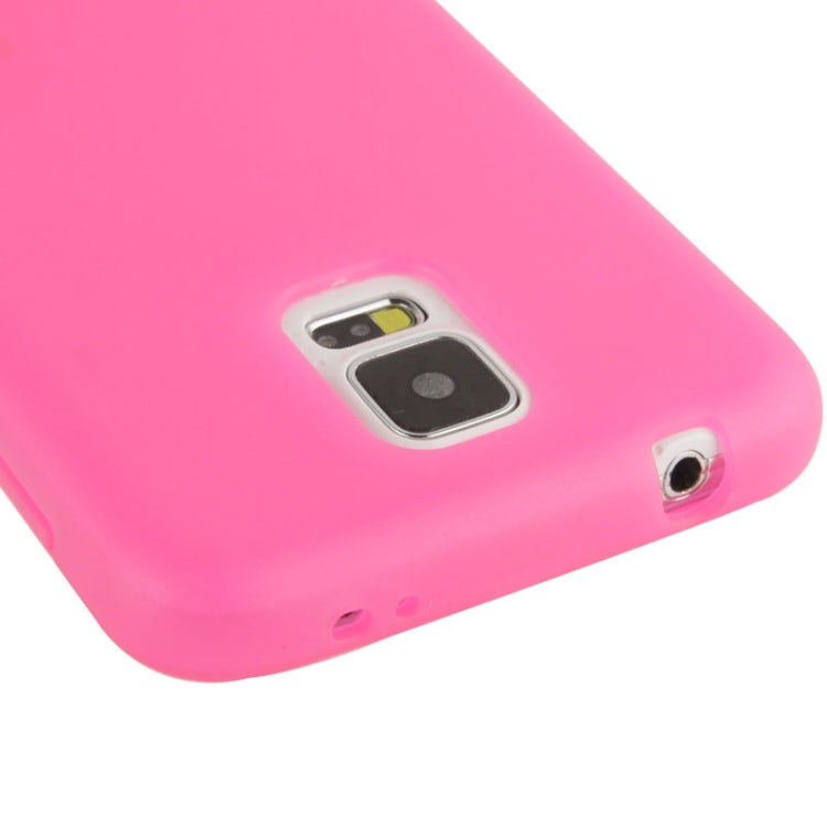 Touch Screen Flip Frosted TPU Case for Galaxy S5 / G900