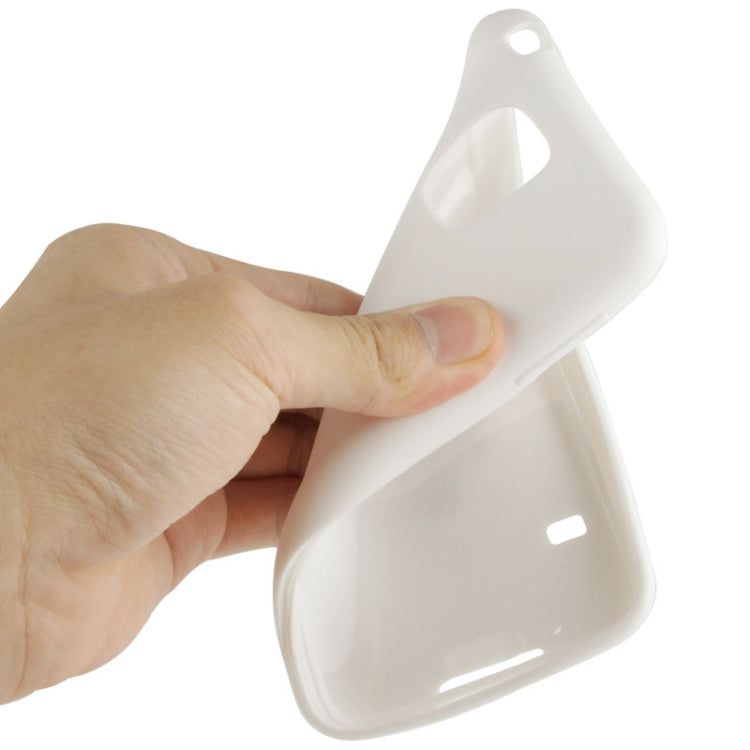 Touch Screen Flip Frosted TPU Case for Galaxy S5 / G900