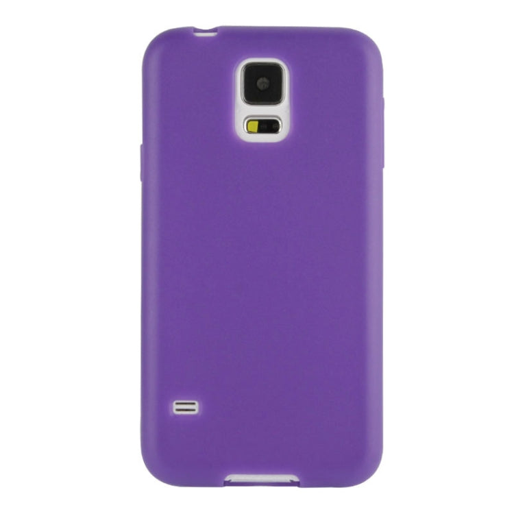 Touch Screen Flip Frosted TPU Case for Galaxy S5 / G900