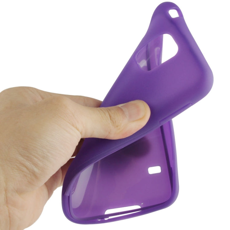 Touch Screen Flip Frosted TPU Case for Galaxy S5 / G900