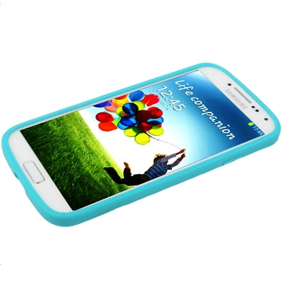 Pure Color Zebra-stripe Pattern TPU Case for Galaxy S IV / i9500