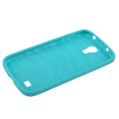 Pure Color Zebra-stripe Pattern TPU Case for Galaxy S IV / i9500