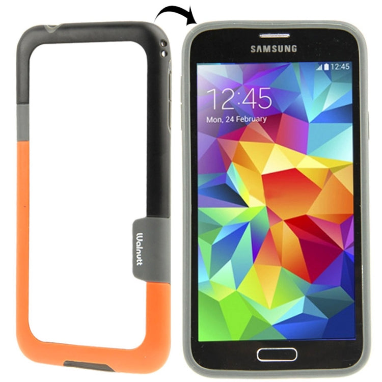 2-color TPU + Plastic Bumper Frame for Galaxy S5 / G900