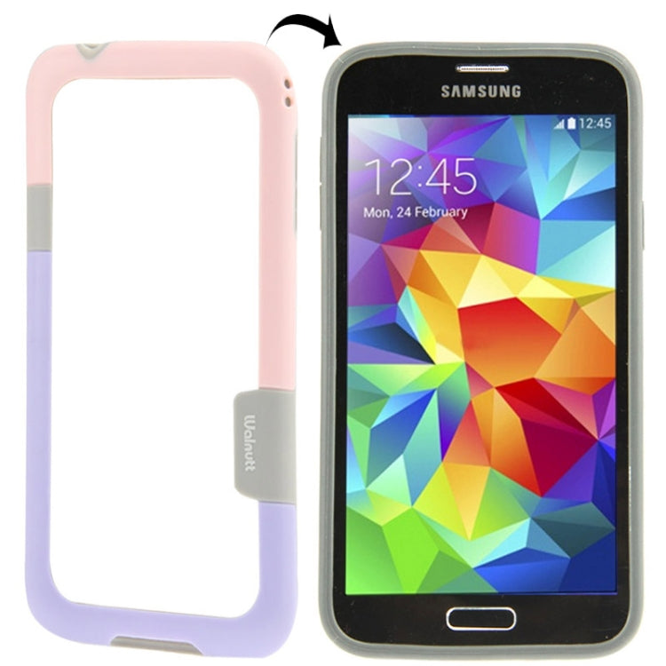 2-color TPU + Plastic Bumper Frame for Galaxy S5 / G900