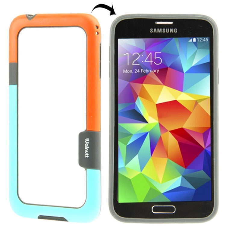 2-color TPU + Plastic Bumper Frame for Galaxy S5 / G900