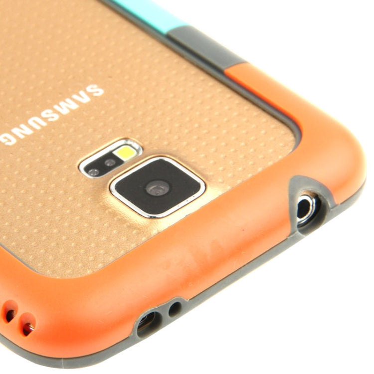 2-color TPU + Plastic Bumper Frame for Galaxy S5 / G900