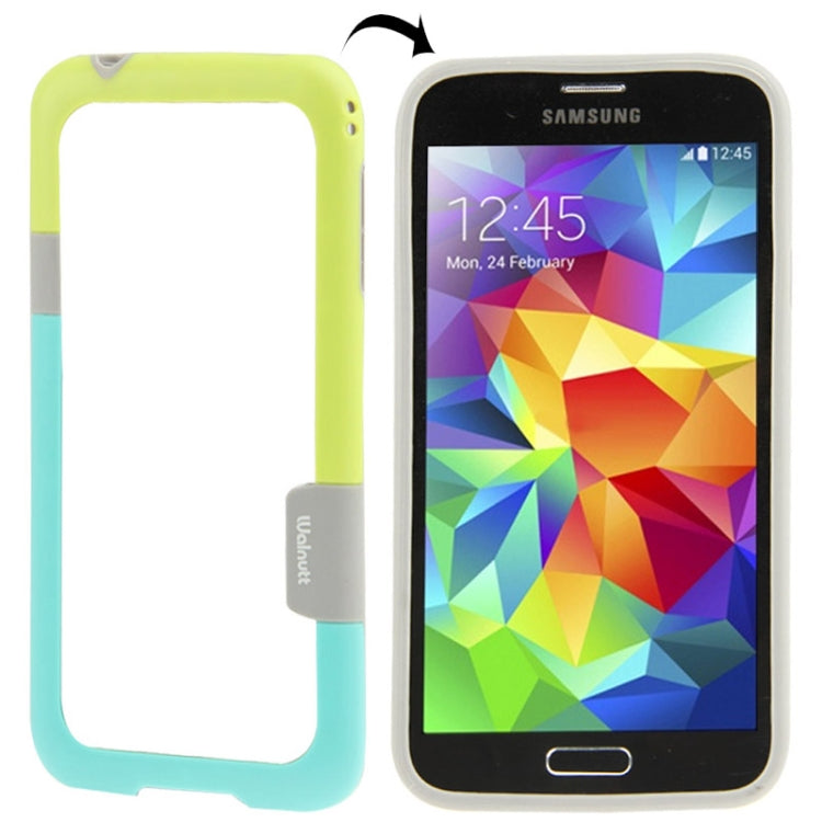 2-color TPU + Plastic Bumper Frame for Galaxy S5 / G900