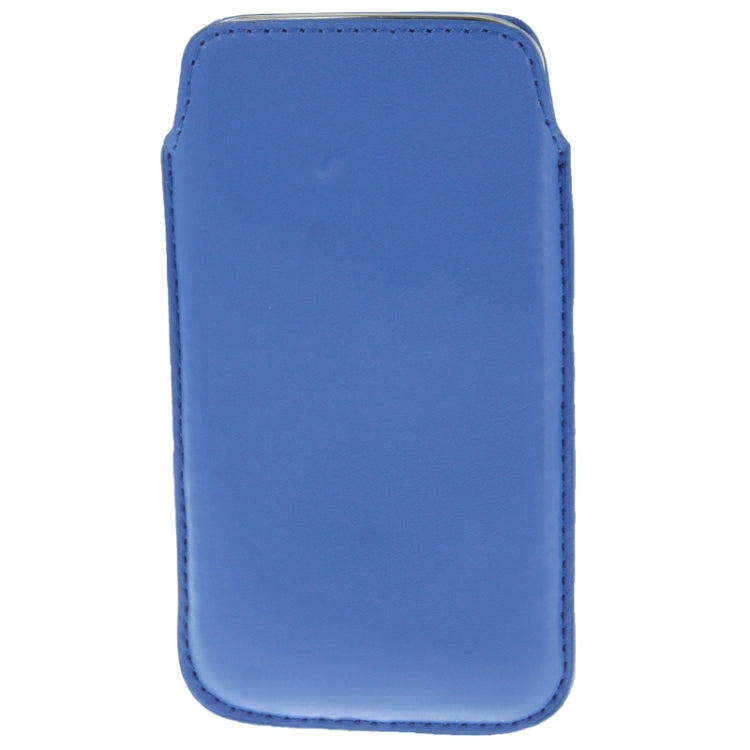 Universal Leather Case Pocket Sleeve Bag with Pull Tab for  iPhone 8 & 7 , iPhone 6 & 6s, Samsung, HTC, Sony and other 4.7 inch Following Mobile Phones